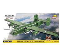 COBI-5739 WWII Consolidated B-24D Liberator Model Plane Building Bricks 1413Pc