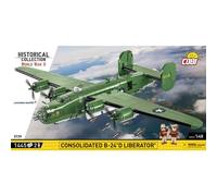 COBI-5739 WWII Consolidated B-24D Liberator Model Plane Building Bricks 1413Pcs