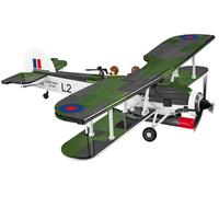 COBI-5770 WWII Fairey Swordfish Torpedo Bomber Plane Building Brick Model 806pcs