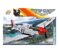 COBI-5846 Top Gun Mustang P-51D KL. Model Plane Scale 1:32 Bricks 350Pcs