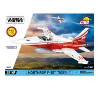 COBI-5857 Armed Forces Northrop F-5E Tiger Model Plane Building Bricks 320Pcs