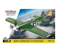 COBI-5860 WWII Mustang P-51 Model Plane Building Bricks 150Pcs