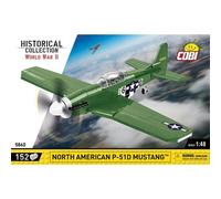 COBI-5860 WWII Mustang P-51 Model Plane Building Bricks 150Pcs
