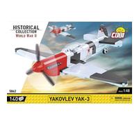 COBI-5862 Easy Planes Yakovlev YAK-3 Model Plane Building Bricks 140Pcs