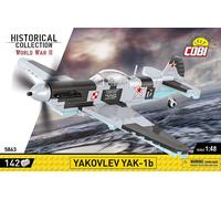 COBI-5863 Easy Planes Yakovlev YAK-1B Model Plane Building Bricks 142Pcs