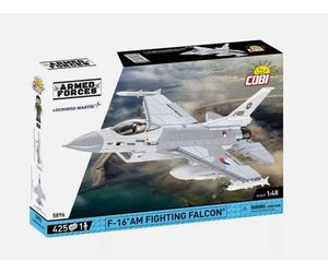 COBI 5896 1/48 F-16 AM Fighting Falcon Armed Forces RNLAF Brick Model 420pcs