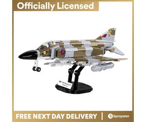 COBI-5908 British F-4F Phantom II RAF Aeroplane Building Brick Model 728pcs