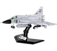 COBI-5915 SAAB AJ37 Viggen Fighter Jet Aeroplane Building Brick Model 881pcs