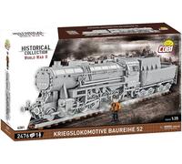 Cobi Building Set 6281 Kriegslokomotive Baureihe 52 2476 pcs Gray