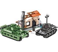 Cobi 2284 - World War II - Panzer 38 (T) & Matilda 1,015 pcs