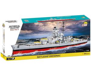 Cobi Battleship Gneisenau World War II German Battleship 1:300 Scale 2417 Blocks