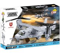 COBI-5836 Armed Forces Bell Boeing V-22 OS Model Helicopter Plane Bricks 1086Pcs