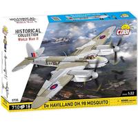 COBI-5735 WWII DE Havilland DH-98 Mosquito Model Plane Building Bricks 695Pcs