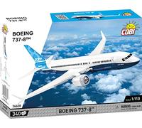 Cobi Blocks Boeing 737-8 – 340 pcs – Black – Large – 14.2 in