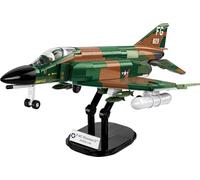 COBI F-4C Phantom II, Vietnam War, 1:48 Scale, 738 Pieces | Pad Printed, Retractable Gear, Opening Cockpit, Movable Ailerons, Display Stand, Nameplate, Made in EU, 9+