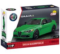 Alfa Romeo Gulia Quadrifoglio 100 KL (Green) Building Set