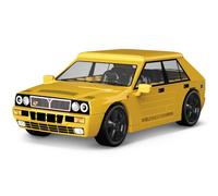 COBI Lancia Delta HF Integrale EVO 1991 Yellow 1:35 Scale Brick Model Car 61pcs