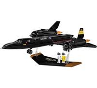 COBI Lockheed® SR-71® Blackbird®, Scale 1:48, 1424 pieces | Pad Printed, Executive Edition, Opening Cockpit, Flame Effect, Stand, Nameplate, EU Made Components, 8+