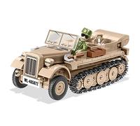 COBI-2273 WWII SD.KFZ.10 Demag D7 Model Half-Track Building Bricks 280Pcs