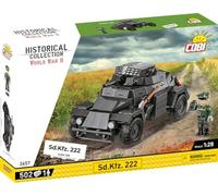 Cobi 2657 - World War II - Sd.Kfz.222 502 pcs