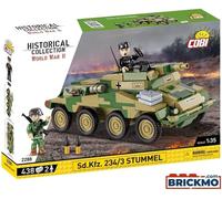 Cobi 2288 - Historical Collection - World War II - Sd.kfz. 234/3 Stub - New