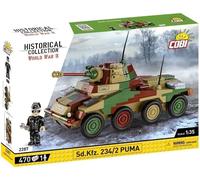 COBI 2287 HC WWII Sd.Kfz. 234/2 PUMA 1:35 Tank Brick Model 470pcs
