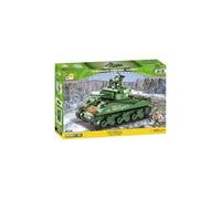 COBI-2550 WWII Sherman M4A3E2 Tank Model Building Bricks 716Pcs