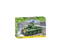COBI-2550 WWII Sherman M4A3E2 Tank Model Building Bricks 716Pcs