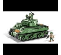 COBI-2550 WWII Sherman M4A3E2 Tank Model Building Bricks 716Pcs
