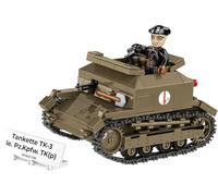 Cobi 2658 1:28 World War II Tankette TK-3 Military Construction Kit 323 Pieces