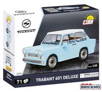 COBI-24516 Iconic Trabant 601 Deluxe German Car Building Brick Model 71pcs