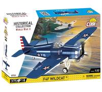 Cobi Model Plane Building Bricks F4F Wildcat WWII Northrop Grumman 375 pcs