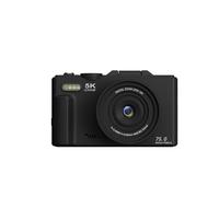 COBOFX 5K Digital Compact Camera 5K 75MP Digital Camera with WIFI, 32GB Card, 18X Zoom, 3.0" 180° Flip LCD Screen - Ideal for Travel, Vlogging on Youtube, Beginners