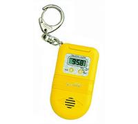 Cobolt Systems Ltd Talking Keychain Clock (Yellow, Small, Multi-Display, Alarm)