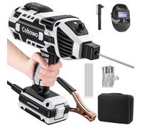 Cobowo Portable Electric Welding Machine, Upgraded 110V ARC Welder, 20-120A, IGBT Inverter, 6 Variable Currents, Welding Tool for 3/32 -1/8 Rod. Perfect Gift for DIY, Repairs, Metal