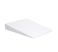 Cobplns Large Adults Pillow Wedge For Acid Reflux,Triangle Foam Wedge Body Support Incline Cushion To Elevate Upper Body,Acid Reflux Wedge Pillow For Sleeping,5" High, 26" Wide,White