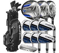 COBRA 2025 FLY XL2+ COMPLETE GOLF SET +STAND BAG / STEEL / RIGHT HAND - Regular , Right