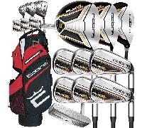 COBRA 2026 FLY XL2 COMPLETE GOLF SET +BLACK-RED CART BAG / GRAPHITE / RIGHT HAND