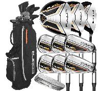 COBRA 2026 FLY XL2 COMPLETE GOLF SET +STAND BAG / STEEL / RIGHT HAND +1″ LONGER