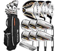 COBRA 2026 FLY XL2 COMPLETE GOLF SET +STAND BAG / STEEL / RIGHT HAND -1″ SHORTER