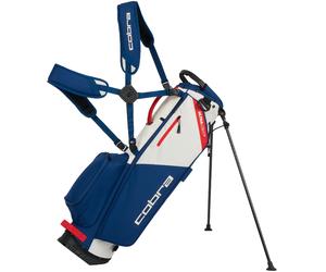 COBRA 2026 ULTRALIGHT 2 GOLF STAND CARRY BAG - ESTATE BLUE / POP RED +FREE GIFT