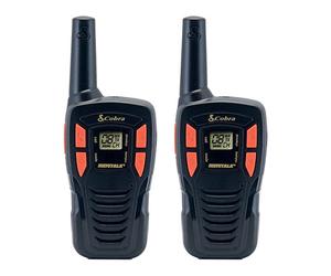 Cobra AM255 Twin pack A Twin pack of lightweight Licence Free Walkie Talkies with up to 5Km Range.