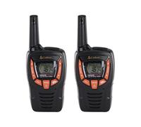 Cobra AM655 Rugged Walkie Talkie Two-Way Radio Water Resistant 8km Range 2 Pack