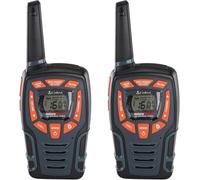 Cobra Two-Way Radio AM855 - 10 km range, 16 channels, 121 privacy codes - Black 2-pack