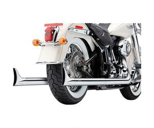 Cobra Bad Hombre Dual Harley Davidson 6989 Not Homologated Full Line System Silver Not Homologated