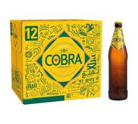 Cobra Beer 660ml Bottles | ABV 4,5% | Lager multi pack | Pack of 12