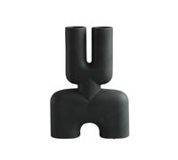 Cobra Double Vase Medium Black