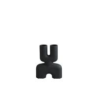 Cobra Double Vase Mini Black