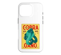 Cobra Gang Graphic Western Snake Retro Cowboy Scene Poster Case for iPhone 16 Pro