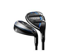 Cobra Golf 2021 T-Rail 2.0 Iron Combo Set (Men's, Right Hand, Graphite, Reg Flex, 4H, 5-PW), Black-Silver pvd Blue